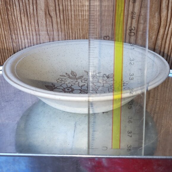 2 Vintage Stoneware 6" Bowls John Tams Limited " Banquet Poppy" - Picture 5 of 11